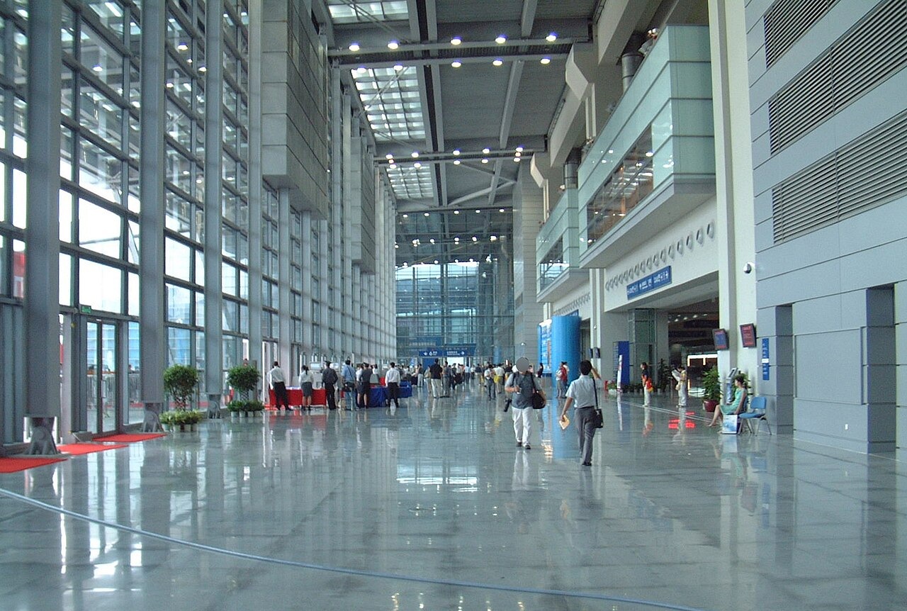 高交会回廊俯瞰全馆